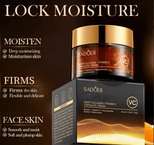 SADOER - Rejuvenating Deep Collagen Vitamin C Capsules Cream