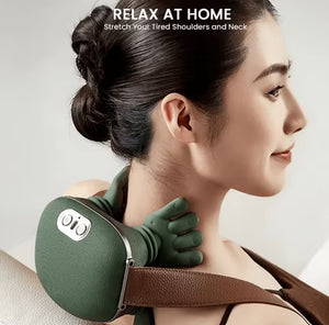 Portable, Bionic Heated Neck and Back Massager